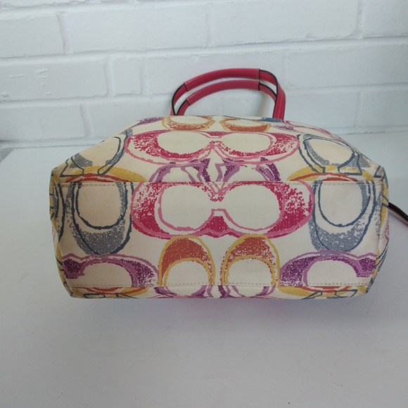 Coach canvas satchel - Picture 6 of 8